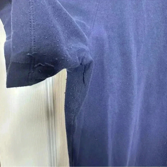 Tommy Hilfiger T-Shirt Square Neck Blue Size Extra  Large - Picture 11 of 16